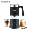 BioloMix 5-in-1 Automatic Hot/Cold Foam and Hot Chocolate Maker,Detachable Milk Frother and Steamer,Dishwasher Safe 1