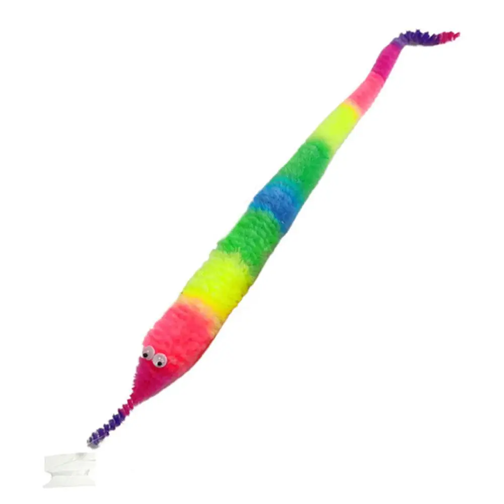 חידוש אביזרים מצחיקים מתפתלים קסם תולעת צעצועים לילדים זחלים על חוט בלתי נראה ילדים מסיבה משחקים טובה מתנה