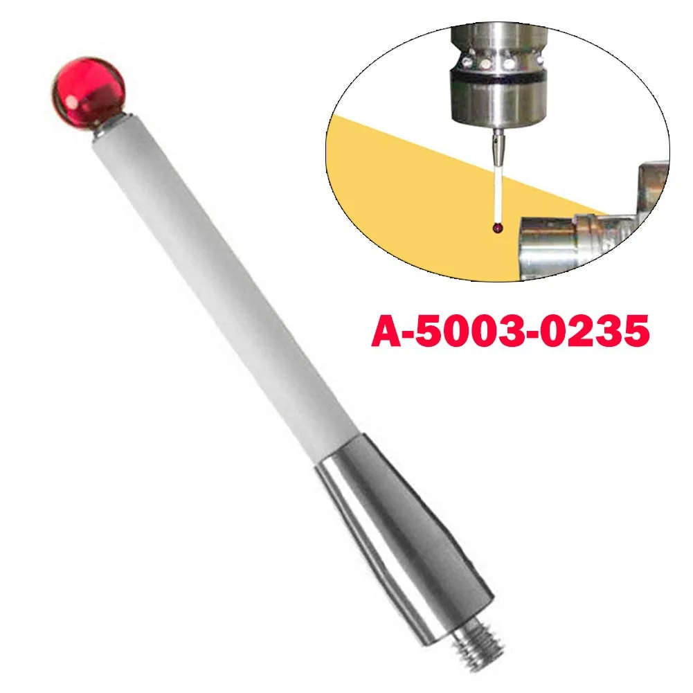 

CMM M4-Thread Stylus Red Ball Tip Styli, керамический стержень/удлинитель