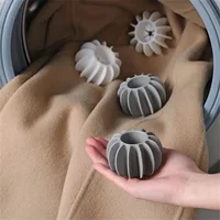 Silicone Magic Laundry Ball Reusable Clothes Hair Cleaning Tool Pet Hair Remover Washing Machine Cat Hair Catcher Laundry Ball 2