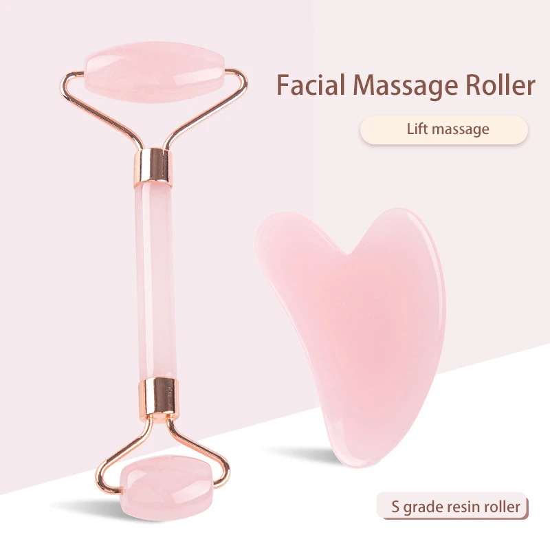 

Gua Sha Roller Massager Roller for Face Neck Eye Resin Facial Massage Instrumenr Beauty Health Care Scraping Board Muscle