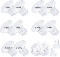 Flange Inserts 13/15/17/19/21mm Compatible with Momcozy S12/S12pro/S9/S9 pro, for TSRETE/Spectra/Medela 24mm Shield/Flanges 1