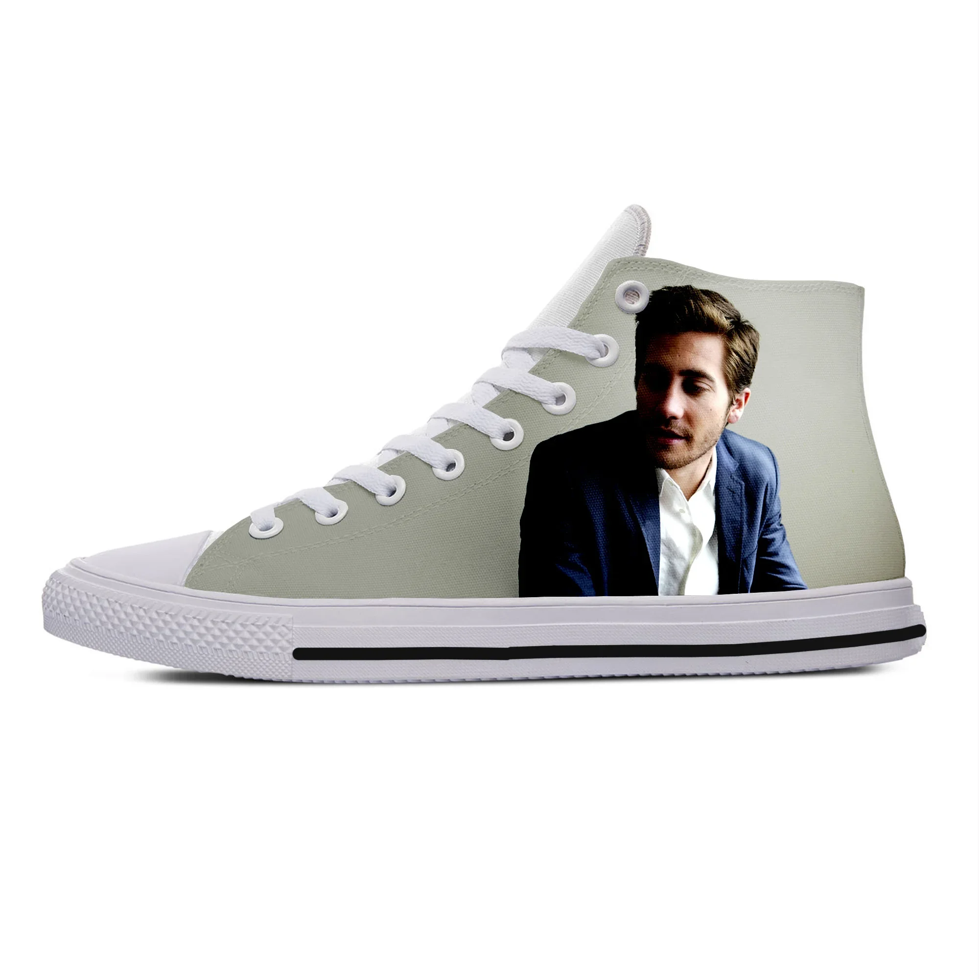 Hot Cool Fashion Jake Gyllenhaal High Sneakers Men Women High Quality Handiness Casual Shoes High Help Classic Board Shoes