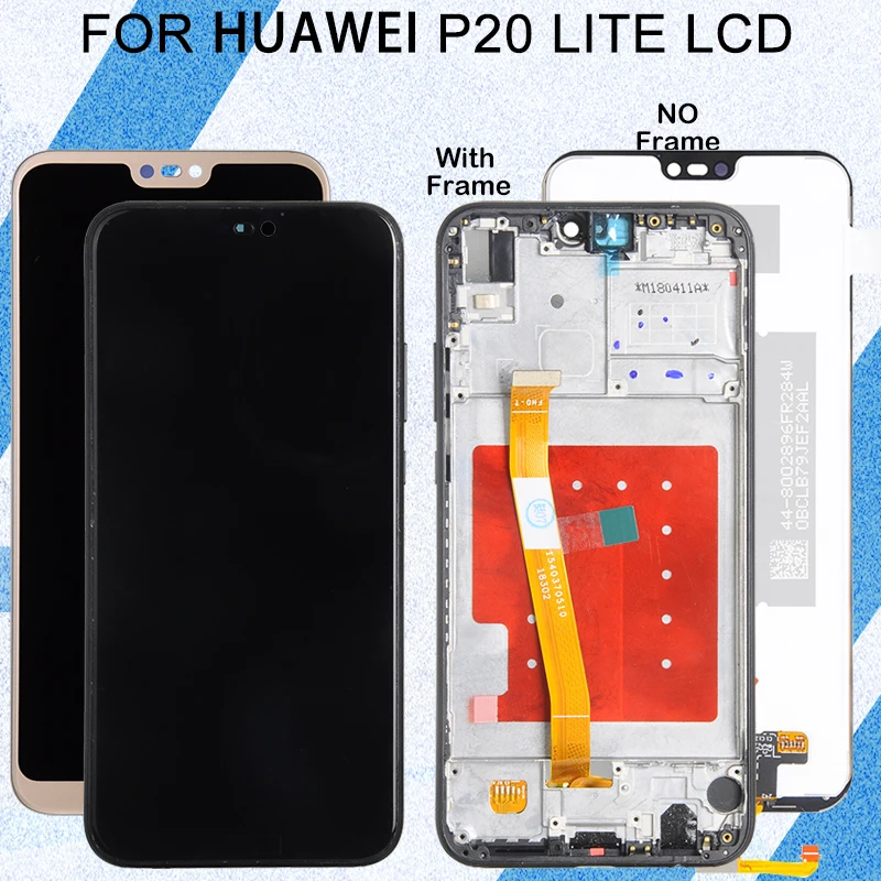5 84 дюймовый ЖК-дисплей Catteny для Huawei P20 Lite Nova 3E дисплей с сенсорным экраном и