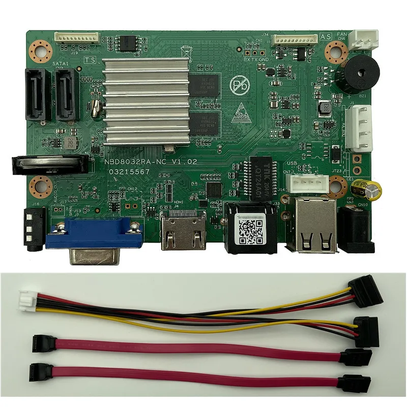 32/16/10CH*4K NVR Network Digital Video Recorder Board IP Camera VMS XMEYE HDMI ICsee Face Detect SATA Cable Onvif P2P NETIP network video recorder