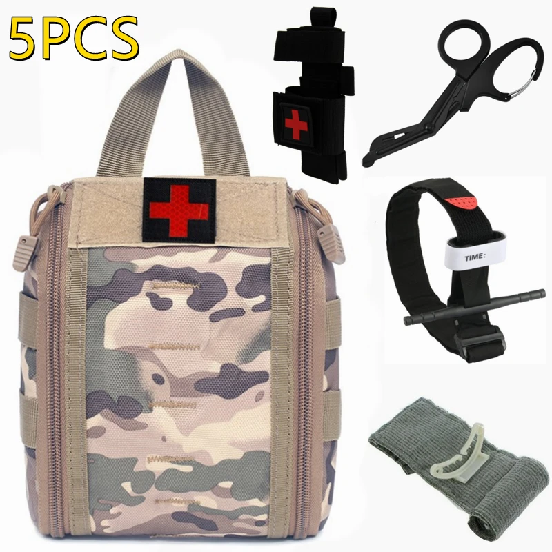 Molle Tactical First Aid Kits Medical Bag Emergency Outdoor Army