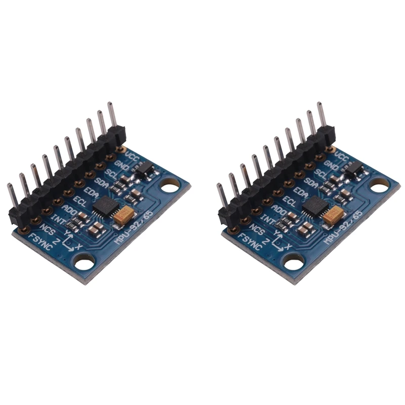 

MPU-925016 Bit Gyroscope Acceleration Magnetic Sensor I2C SPI 3-Axis Gyroscope Accelerometer Magnetometer Sensor Module