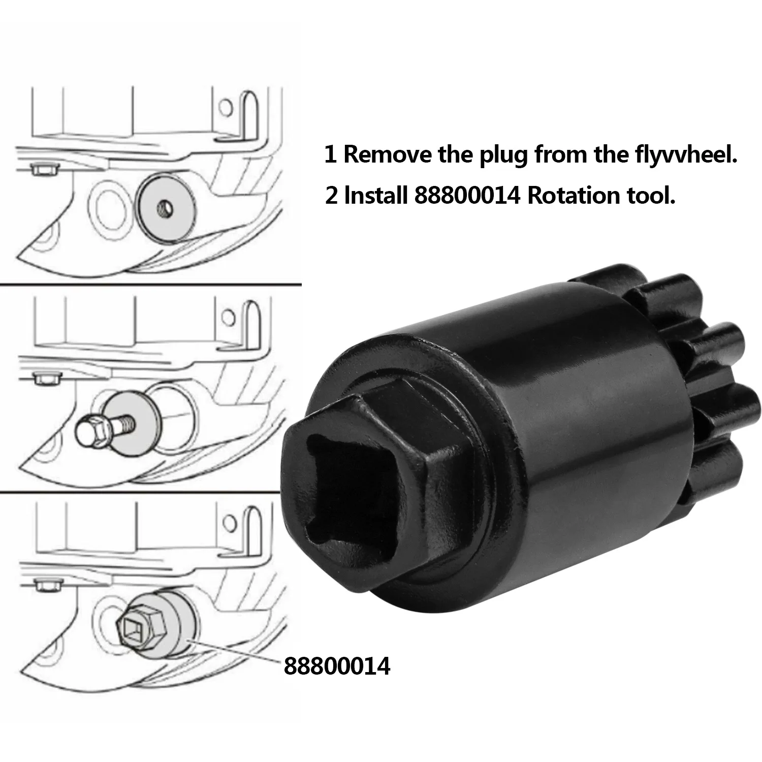

Запасной маховик для Volvo D11 D13 D16 88800014 88840317 88840317 инструмент для блокировки двигателя