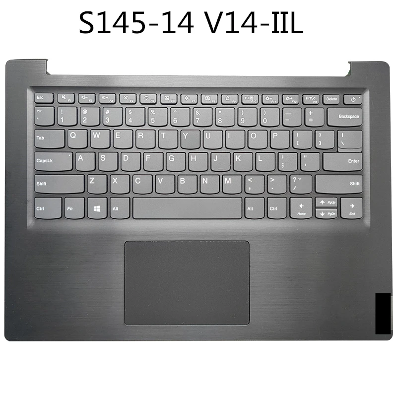 Laptop Palmrest Tampa Superior Topcase Teclado Invólucro para Lenovo Ideapad S14514 V14-iil Tampa Inferior Carcass Base Inferior Novo
