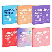 Foaming Hand Soap Tablet Foaming Hand Wash Tablet Refills Refreshing Fragrance Hand Washing Tool For Business Trip Travel 1