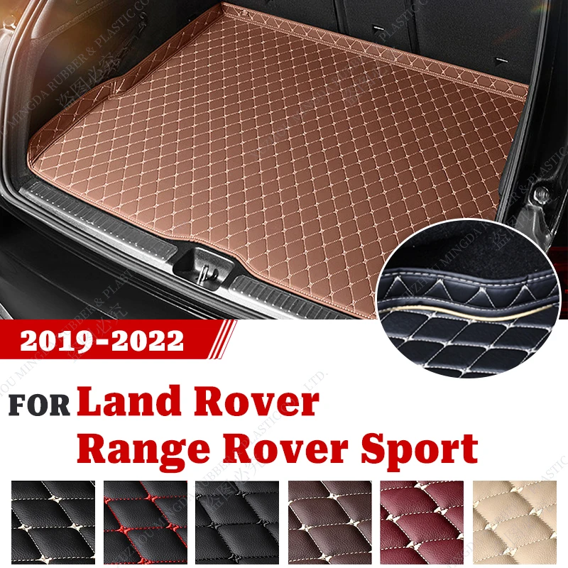 

Автомобильный коврик для багажника Land Rover Range Rover Sport 2019 2020 2021 2022, пользовательский водонепроницаемый коврик для груза, ковры для сапог, автомобильные аксессуары