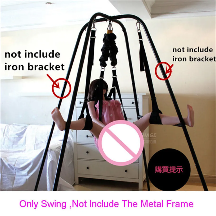 Indoor Hanging Sex Swing Erotic Position Chair Adult Games Bongee Sling Rope Sex Hammock BDSM Furniture Toys for Couples Two