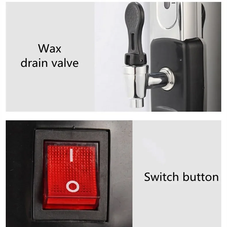 Hot Selling Handmade Candle Making Melting Tools Portable Wax Heater Melter For Candle Making