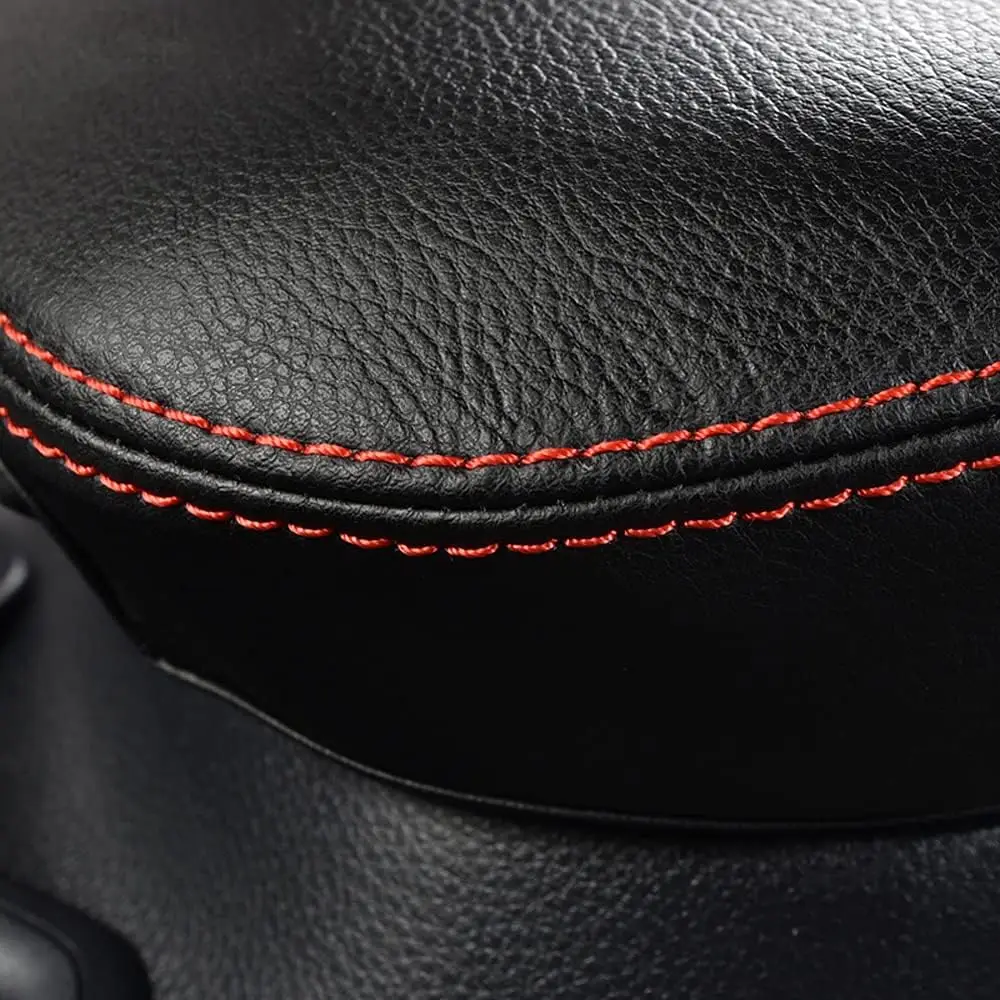 Premium Leather Armrest Cover for Car Console Storage Lid Protection