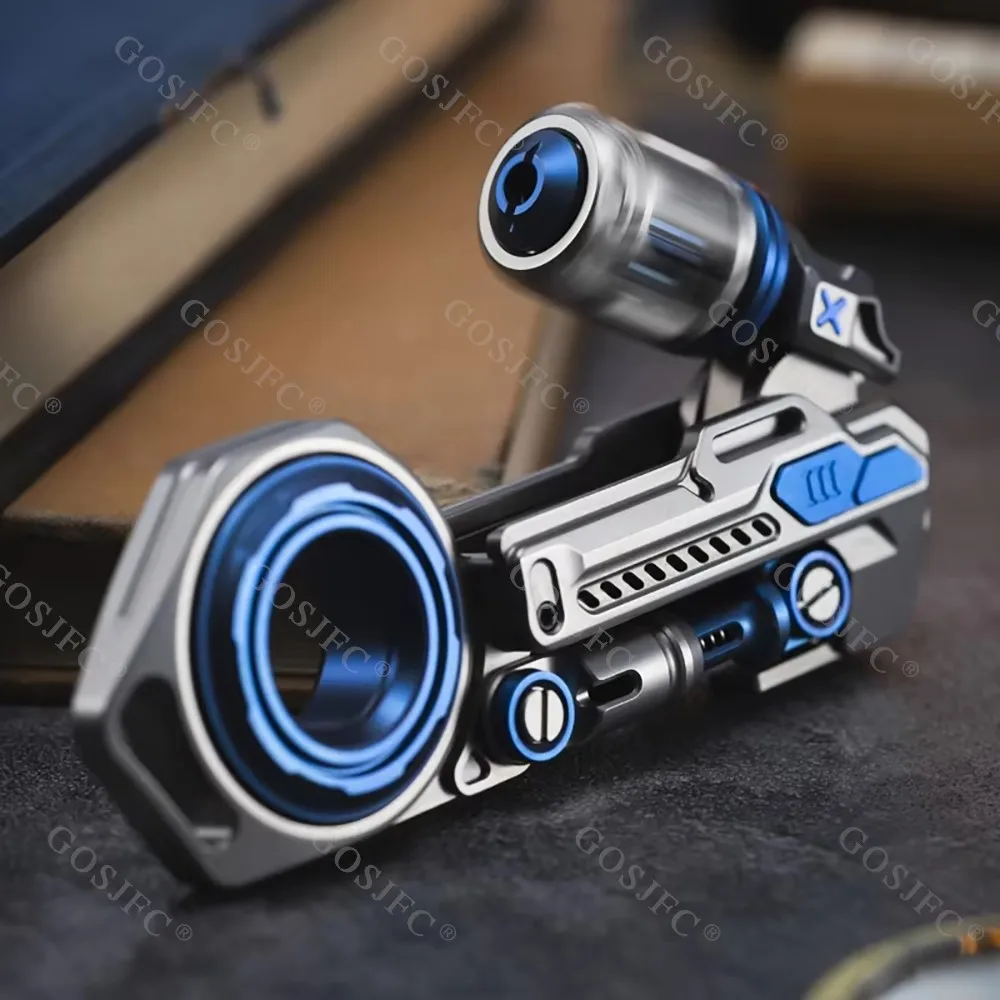 STOCK 01EDC 타임 나이트 3.0 피젯 토이 성인용 스트레스 해소 장난감 티타늄 푸시 슬라이더 불안 해소 기기 오리지널 디자인