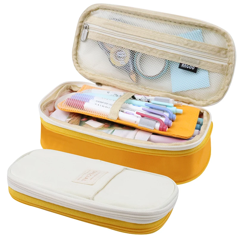 Pencil Cases Large Capacity for Girls and Boys Kawaii Pencil Boxes Multicolor Optional Cute Back to School Supplies Stationery pencil cases stationery box