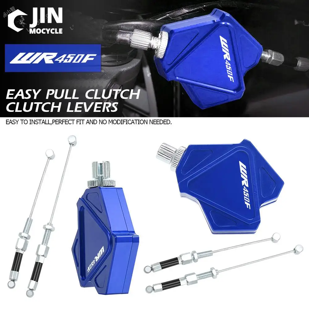 

Motorcycle Stunt Clutch Lever Easy Pull Cable System For YAMAHA WR 450F WR450F 2001-2019 2002 2003 2004 2005 2006 2007 2008 2009