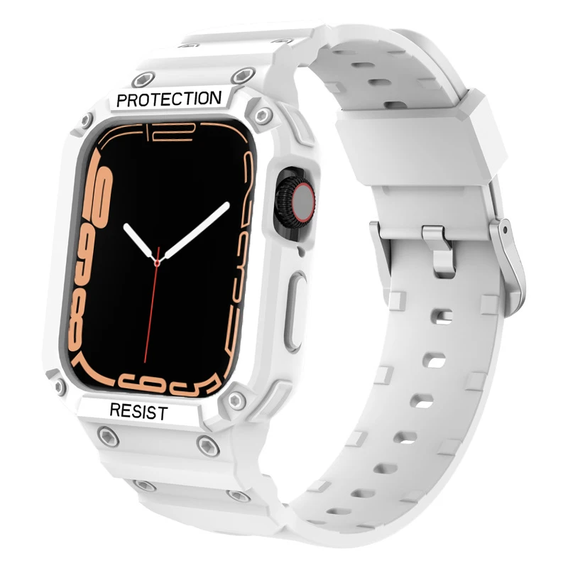 Transparent Silicone Armor Sport Band Case
