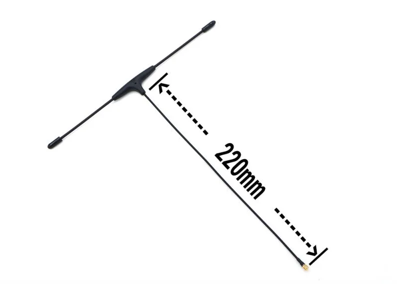 Antenne Immortal T V2 TBS 78/120/220mm u.FL pour FPV