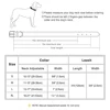 Soft Padded Dog Collar Leash Set PU Leather Pet Dog Collars Necklace With Walking Lead Rope Adjustable For Small Medium Dogs Pug 6