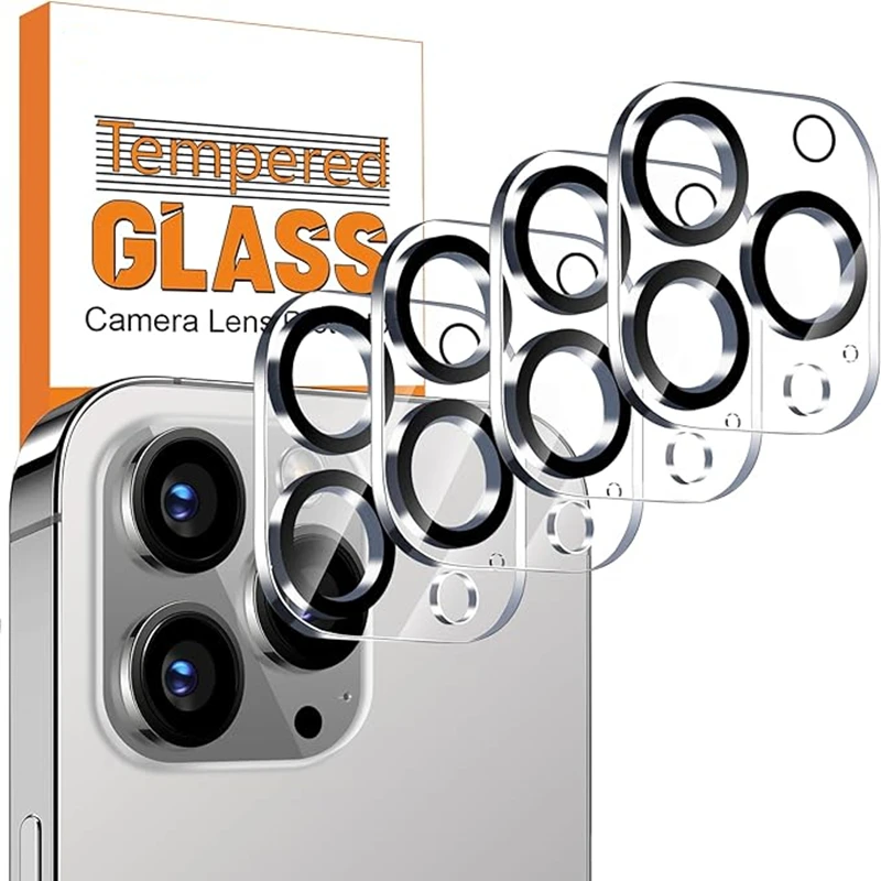 AVANA Pellicola Protettiva Per Fotocamera IPhone 12 – 2 Pezzi, In Vetro Temperato 9H, Trasparente, Con Kit Di Pulizia