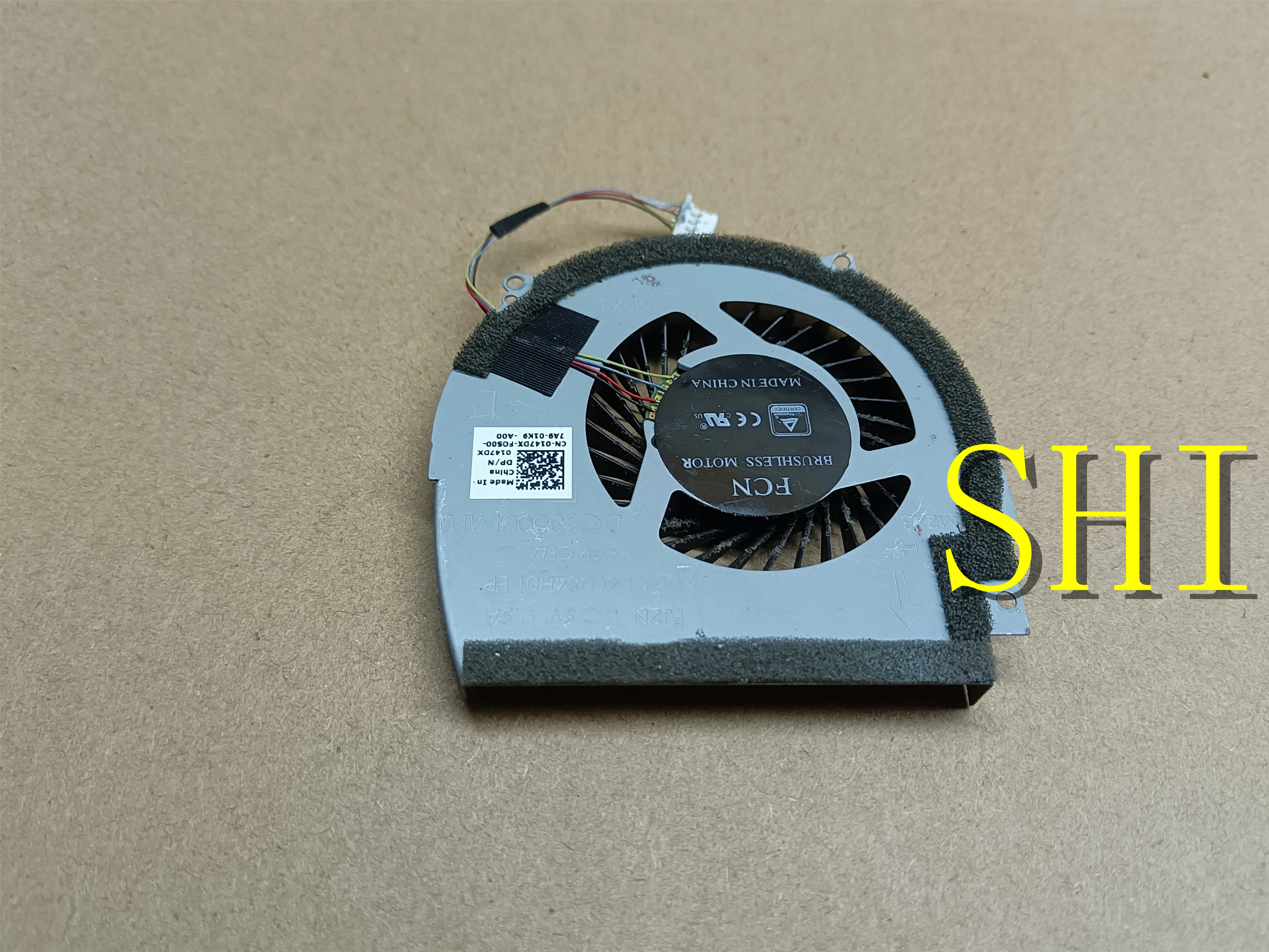 

0147DX Used GENUINE FOR Dell Inspiron 15 7567 Left-Side Cooling Fan 147DX free shipping