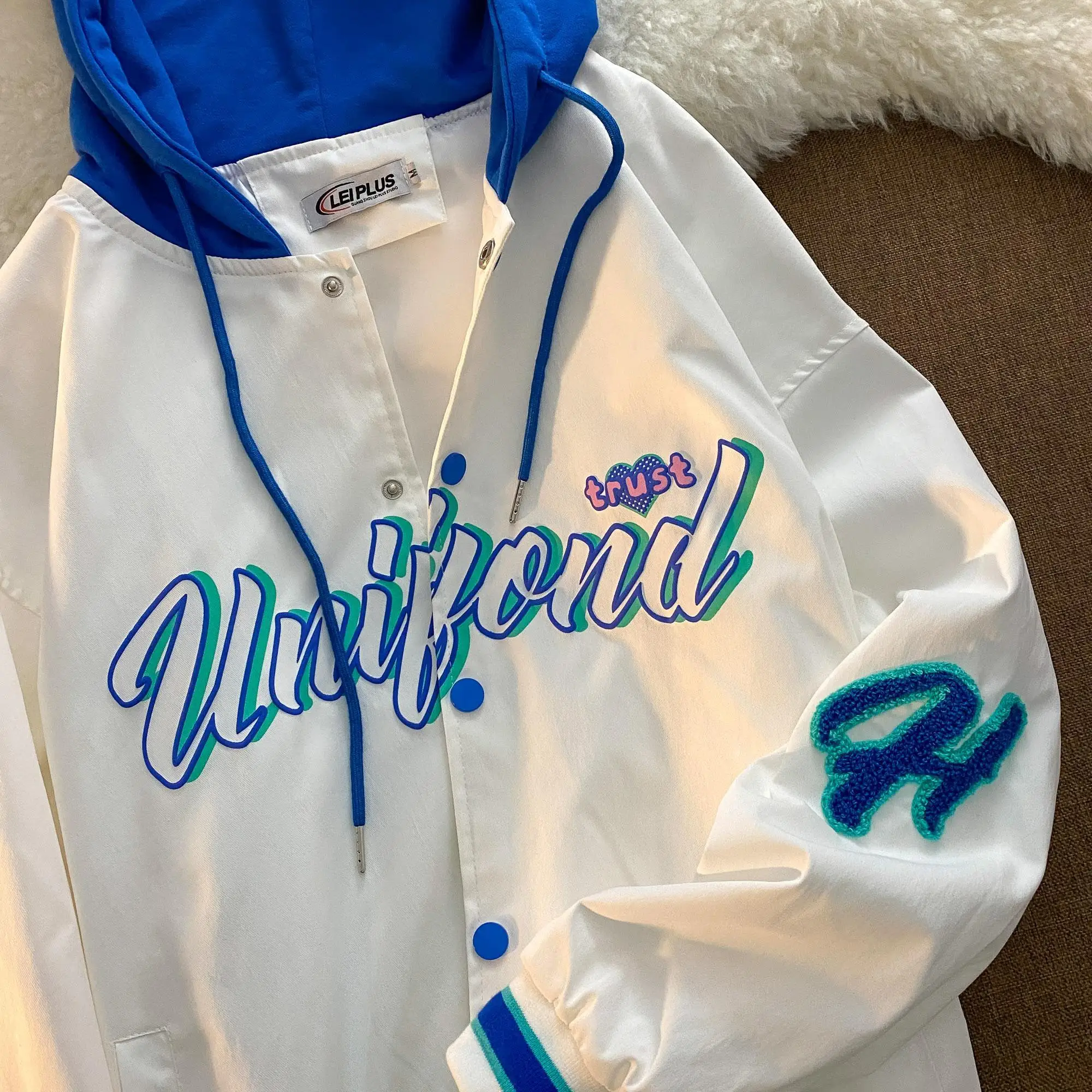 

Куртка-бомбер Женская бейсбольная, Модный Анорак, уличная одежда в стиле хип-хоп, Повседневная бейсбольная форма, пальто, одежда