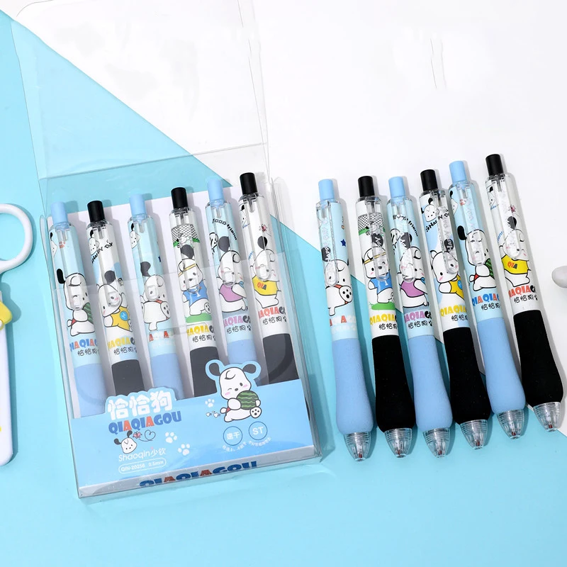 

36 шт./партия, гелевые ручки Sanrio 0,5 мм с черными чернилами