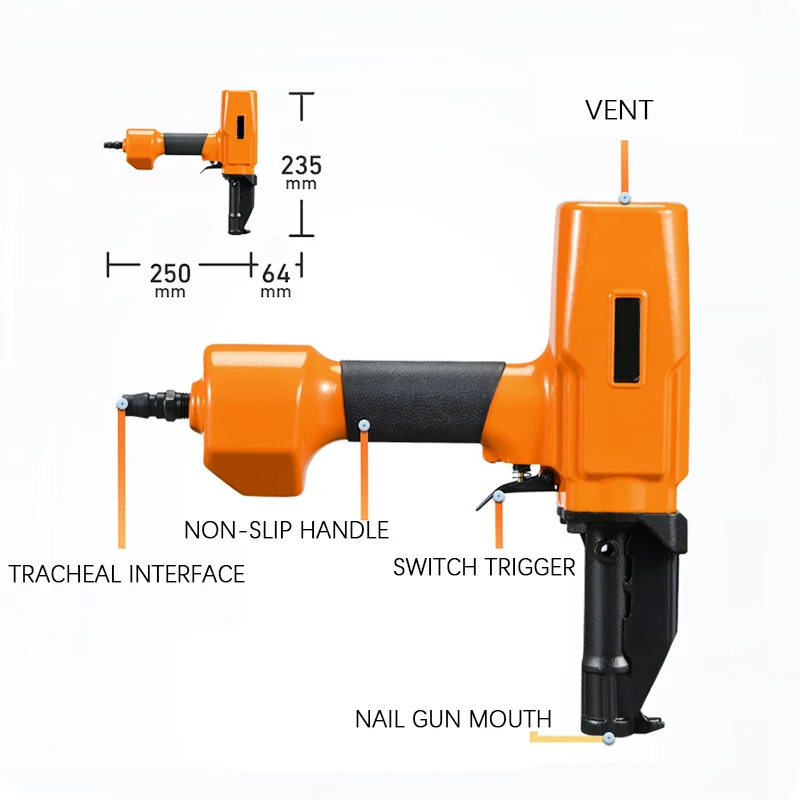 UPWOOD Air Nail Puller Nail Remover, Professional Pneumatic Nail Tool Denailer Tool For Wood - View #11