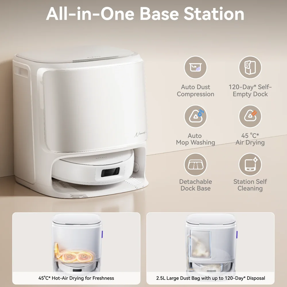 Original Narwal Relaceable Cleaning Base Station Filter For Freo X10 Pro Robot Vacuum & Mop