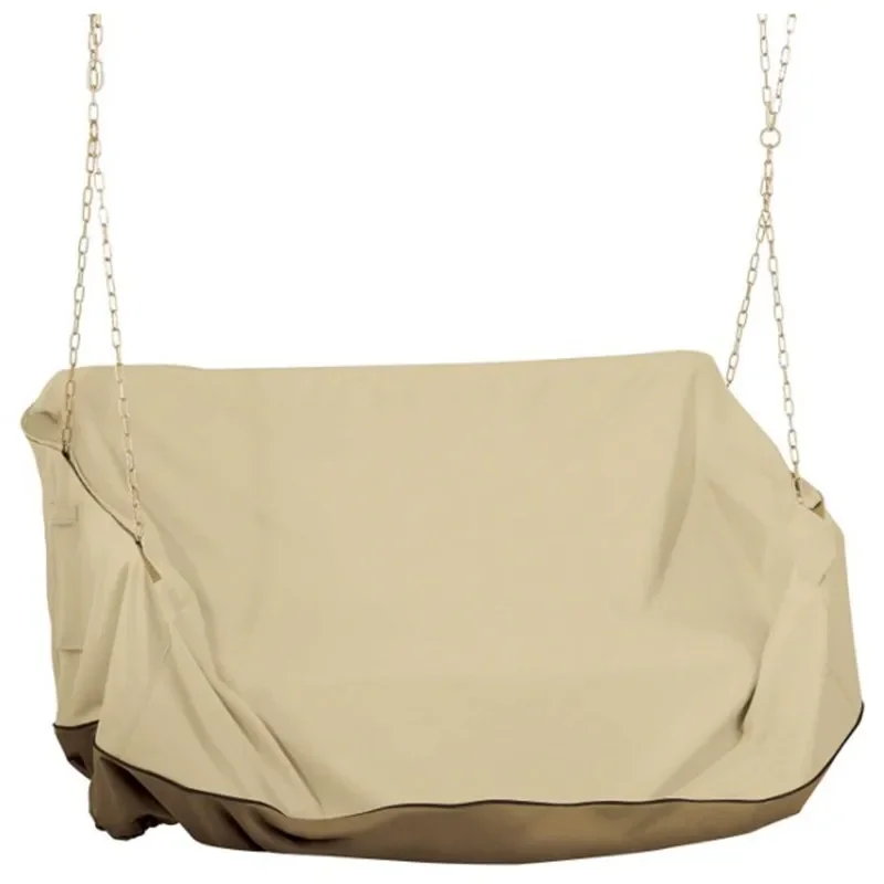 Outdoor Hanging Swing Chair Cover Yard Home Use Sun Protection UV Protection Open Air Hanging Swing Cover