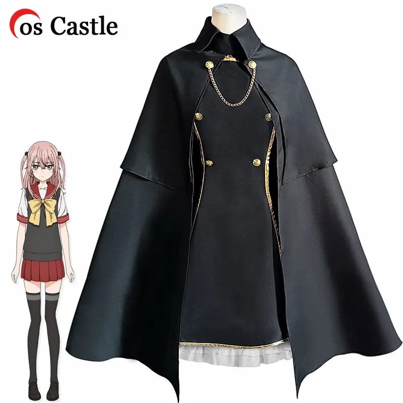 

Anime My Dress-Up Darling Inui Sajuna Cosplay Costume Sets Dess Cloak Hat Outfits Women Soldier Uniform Kitagawa Marin Cos Suit