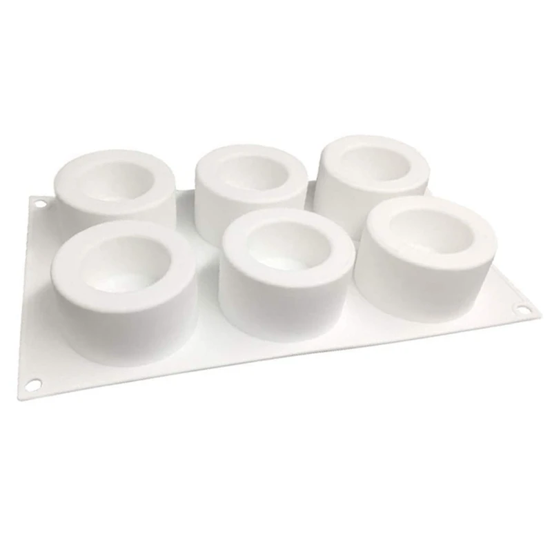 

Силиконовая форма для выпечки, 6 отделений