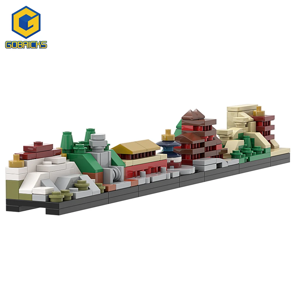 

Gobricks City Movie Skyline Buildings Back to the Future Fairy Magic Castle House Education Architecture Building Blocks Toys
