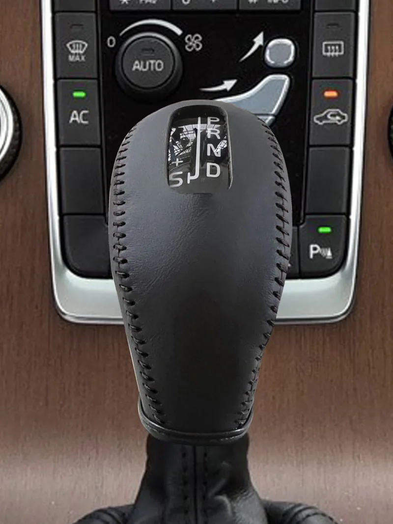 가죽 기어 시프트 노브 커버, 볼보 V60 S60 S80 XC60 2013 2014 2015 2016 2017, 신제품