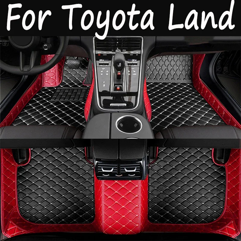 

Автомобильные коврики для Toyota Land Cruiser Prado 150, 2022, 2021, 2020, 2019, 2018, 5 сидений, автомобильный Стайлинг, интерьерные защитные коврики на заказ
