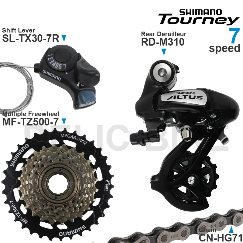Derailleur Shimano Vitesses Vtt SHIMANO Du00e9railleur Tourney