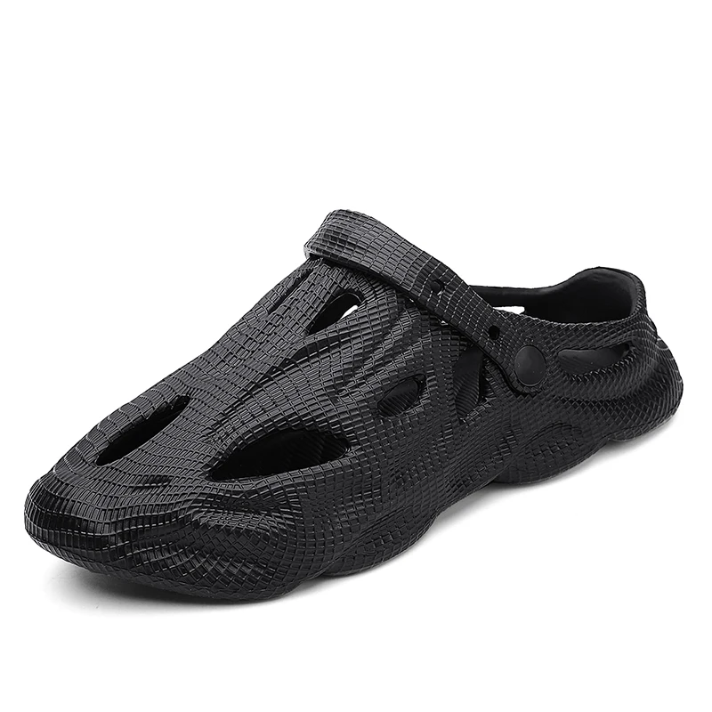 

New style sandals men slippers sports hole sandals outdoor sandals fashion breathable sandals men's wade thick-soled slippers