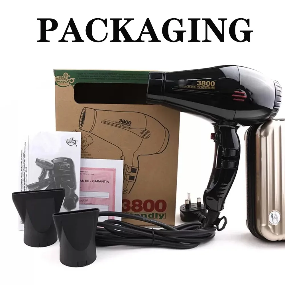 Professional Hair Dryer 1600W Personal Care Home Appliance Negative Ion Ceramic Hot and Cold Wind Blow Dryer Powerful Wind 2
