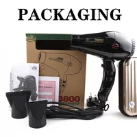 Professional Hair Dryer 1600W Personal Care Home Appliance Negative Ion Ceramic Hot and Cold Wind Blow Dryer Powerful Wind 2