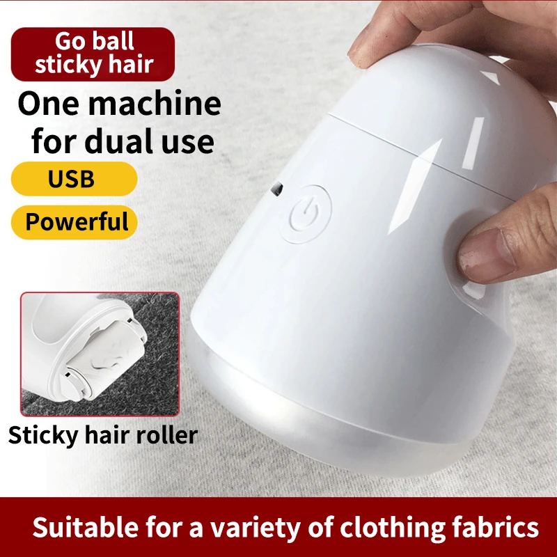 Lint Remover Clothes Fuzz Pellet Trimmer Machine Portable Charge Fabric Shaver Removes For Clothes Spools Removal