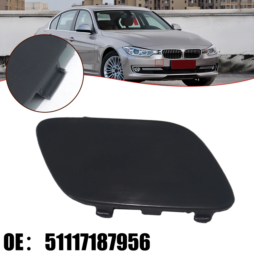 자동차 전면 트레일러 커버 51117187956, ABS 자동차 부품, 직접 설치 교체, BMW 3 시리즈 E92 E93
