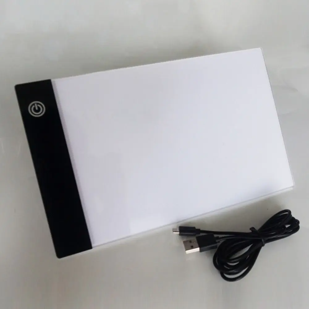 A3/A4/A5 전자 드로잉 보드 3단계 디밍 라이트 전송 LED 페인팅 보드 DIY USB 스케치 복사 드로잉 보드