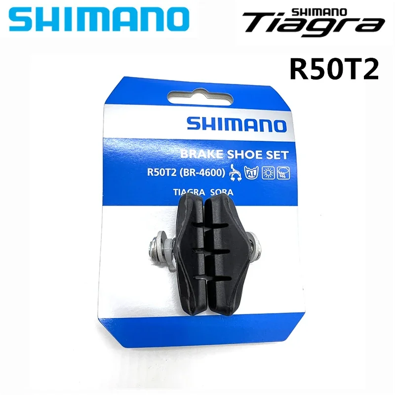 Shoe Set R50t2 SHIMANO TIAGRA R50T2 BR-4600 Brake Shoe Set For