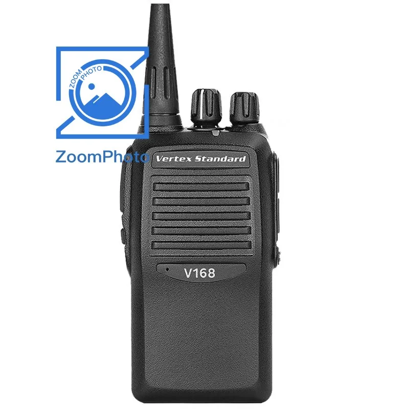 5W 10KM UHF Radio Walkie Talkie 400-470MHz Handheld Transceiver V168 for Vertex Standard