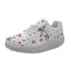 Spring Autumn Women's Swing Shoes Mesh Woman Platform Footwear Female Nurse Shoe Medical ECG Medicine Print Sneakers 3
