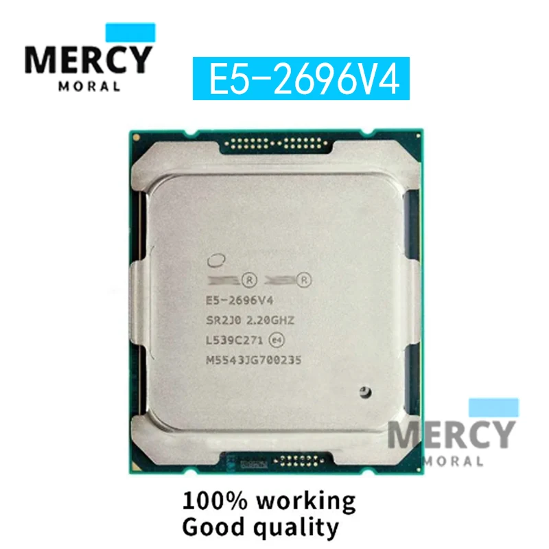 Intel Xeon CPU E5 2696V4 SR2J0 2.20GHz 22 코어 44 스레드, 55M LGA2011 3 E5 ...