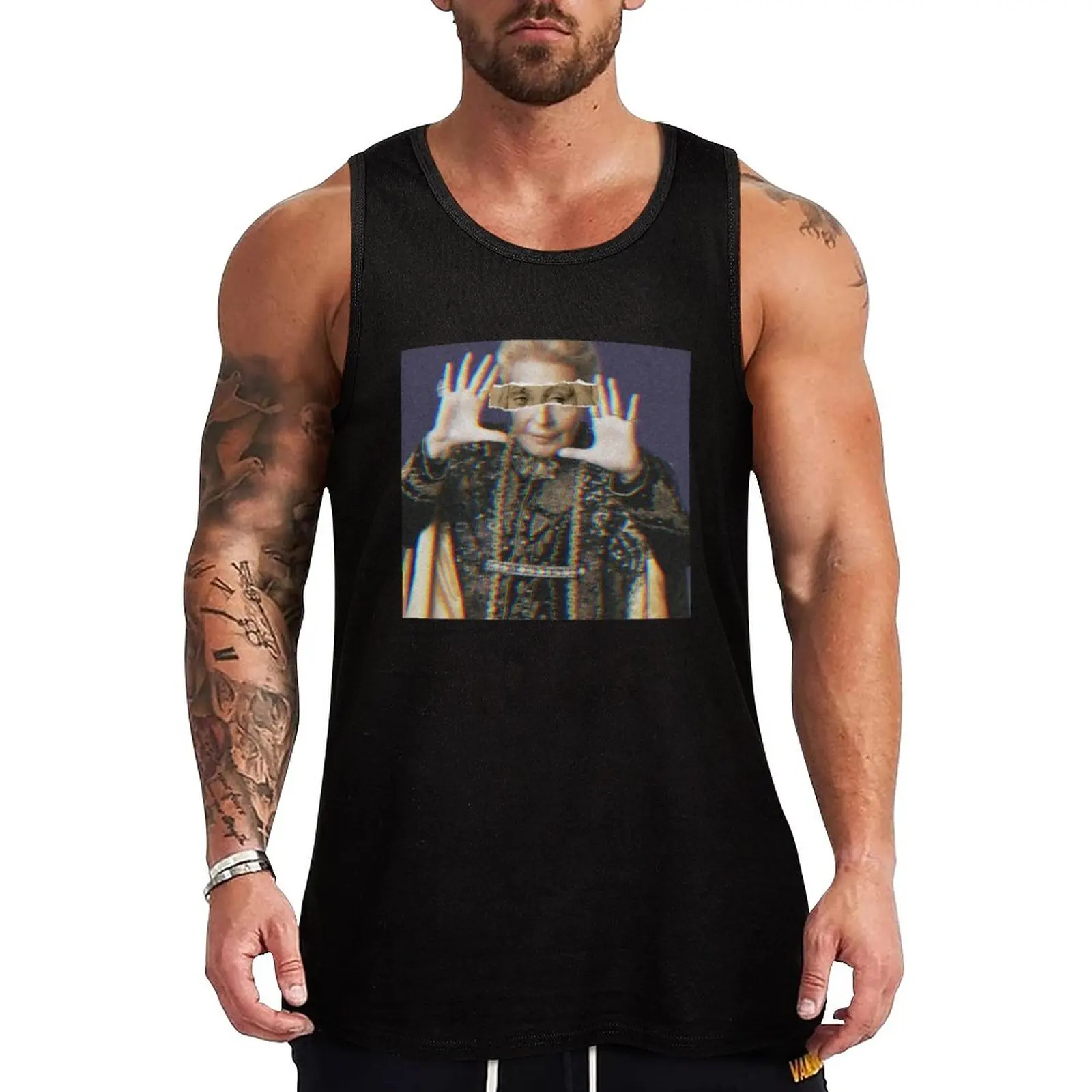 

New Walter Mercado Tank Top Gym clothes summer clothes man 2023 Men's gym singlet for men