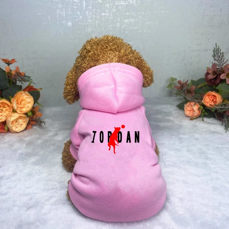 Hot Sale Adidog Dog Clothes For Small Dogs Coat Pet Outfit Cotton Dog Hoodies Sweatshirt French Bulldog Clothing For Dogs Jacket