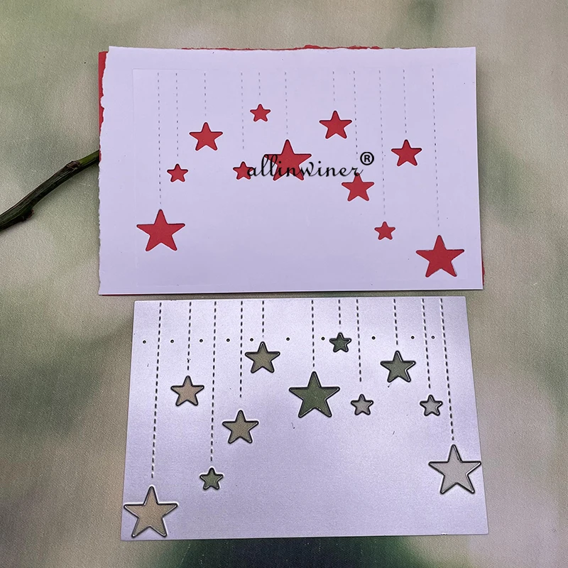 

Star decoration board Metal Cutting Dies Stencils For DIY Scrapbooking Decorative Embossing Handcraft Die Cutting Template